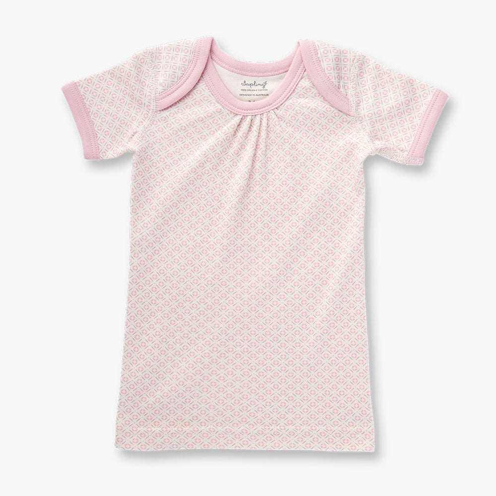 
                  
                    Dusty Pink Short Sleeve T-Shirt - Sapling Organic Baby Clothes
                  
                