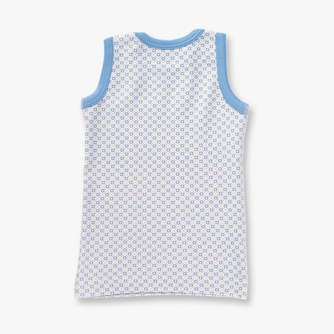 
                  
                    Little Boy Blue Tank - Sapling Organic Baby Clothes
                  
                
