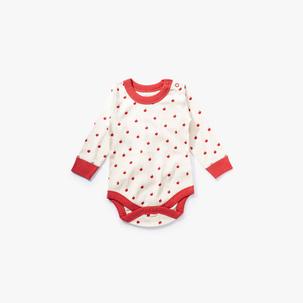 Red shops long sleeve onesie baby