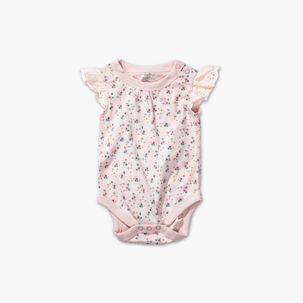 Organic Lace-sleeve Bodysuit – Sapling Child